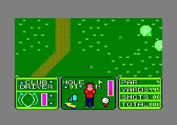 Nick Faldo Plays The Open (UK) (1986) screen shot game playing